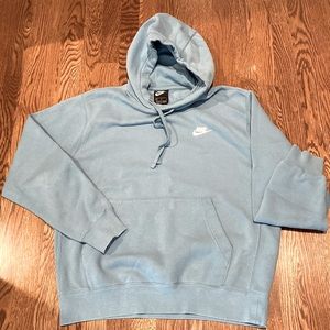 Nike Hooded Sweatshirt - Coastal blue unisex Adult Medium